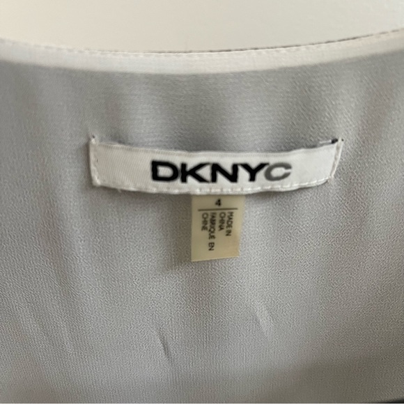 DKNYC Dress, Sleeveless Layered | Color: Black/White | Size: 4 - Picture 3 of 3